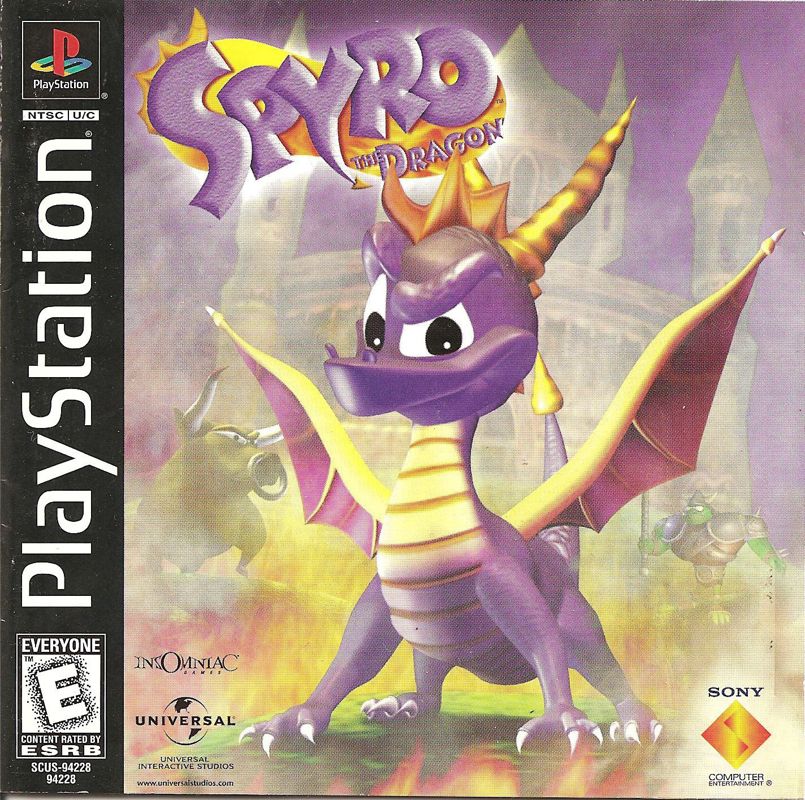 Spyro Collector's Edition box art for Playstation